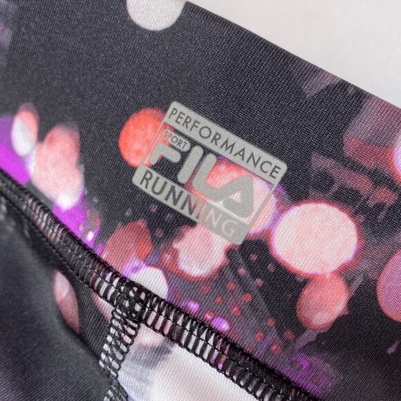 FILA SPORT medium running shorts spot activewear streetwear Blurry Spots - Picture 6 of 11